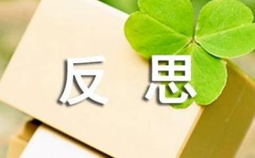 大反思活动总结参考5篇