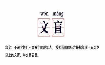 假文盲作文450字8篇