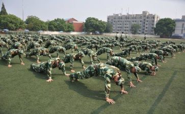 作文军训的心得体会600字7篇