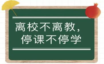 停学不停课活动总结6篇