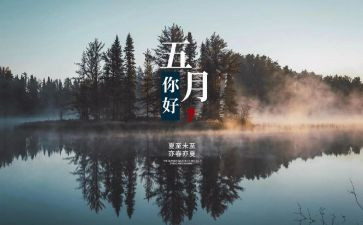 幼儿园五月份工作总结5篇