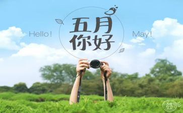红五月活动方案8篇