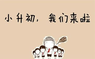 关于小升初的作文5篇