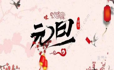 中班《元旦》教案推荐5篇
