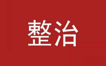 整治工作总结报告7篇